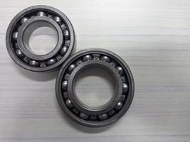 Ball Bearing on the table for bearing product photo purposes