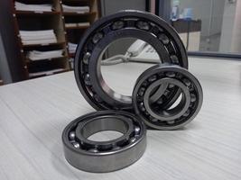 Ball Bearing on the table for bearing product photo purposes