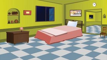 Different rooms in the house Royalty Free Vector Image