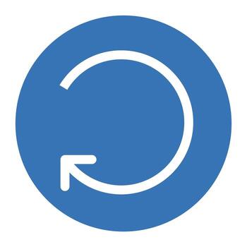 reload vector illustration on a background.Premium quality symbols. vector icons for concept and graphic design.