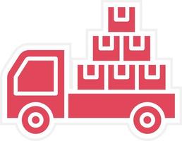 Freight Icon Style vector