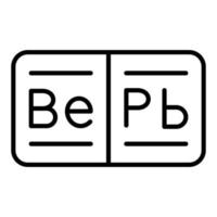 Periodic Table Icon Style