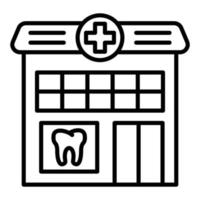 Dental Clinic Icon Style vector