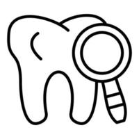 Dental Checkup Icon Style vector