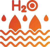 H2O Icon Style vector