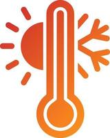 Thermometer Icon Style vector