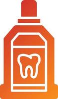 Mouthwash Icon Style vector