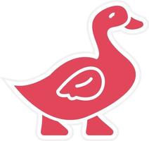 Duck Icon Style vector