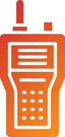 Walkie Talkie Icon Style vector