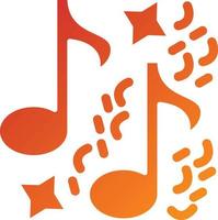 Musical Notes Icon Style vector