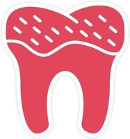 Tooth Problem Icon Style vector