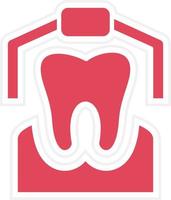 Tooth Extraction Icon Style vector