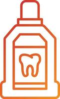 Mouthwash Icon Style vector