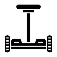Hoverboard Icon Style vector