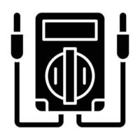 Voltmeter Icon Style vector