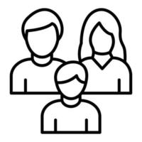 Family Icon Style vector