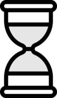 sandglass vector illustration on a background.Premium quality symbols. vector icons for concept and graphic design.