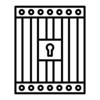 Jail Icon Style vector