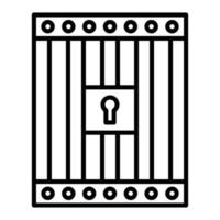 Jail Icon Style vector