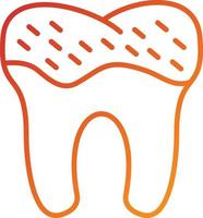 Tooth Problem Icon Style vector