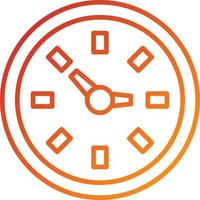 Clock Icon Style vector