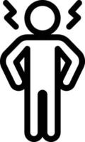 tension vector illustration on a background.Premium quality symbols. vector icons for concept and graphic design.