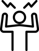 tension vector illustration on a background.Premium quality symbols. vector icons for concept and graphic design.