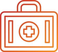 First Aid Kit Icon Style vector