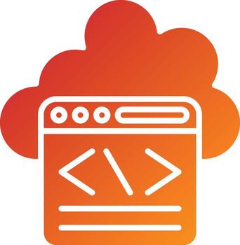 Coding Icon Style vector