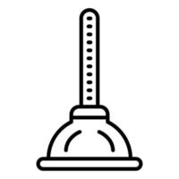 Plunger Icon Style vector