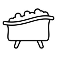 Bathtub Icon Style vector