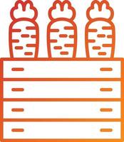 Carrots Icon Style vector