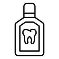 Mouthwash Icon Style vector