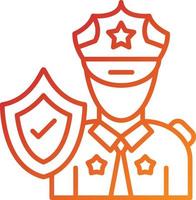 Security Control Icon Style vector