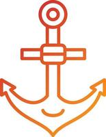 Anchor Icon Style vector