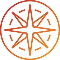 Windrose Icon Style vector