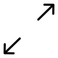 maximize vector illustration on a background.Premium quality symbols. vector icons for concept and graphic design.
