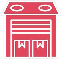 Warehouse Icon Style vector