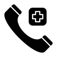 Emergency Call Icon Style vector