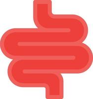 small intestine vector illustration on a background.Premium quality symbols. vector icons for concept and graphic design.
