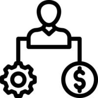 account setting vector illustration on a background.Premium quality symbols. vector icons for concept and graphic design.