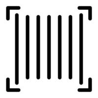 scanner vector illustration on a background.Premium quality symbols. vector icons for concept and graphic design.