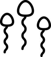 sperms vector illustration on a background.Premium quality symbols. vector icons for concept and graphic design.