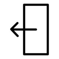 exit vector illustration on a background.Premium quality symbols. vector icons for concept and graphic design.