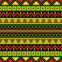 Seamless Pattern of Pan African Color Background vector