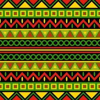 Seamless Pattern of Pan African Color Background vector