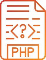 PHP File Icon Style vector