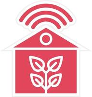 Smart Farm Icon Style vector