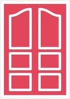 Room Door Icon Style vector