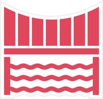 Bridge Icon Style vector